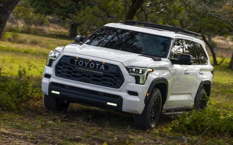 Toyota Sequoia 2023 ลุคใหม่อย่างเฟิร์ม ไม่มี V8 แต่ทรงพลังมาก | ยางรถยนต์ ราคาอัปเดต 2026 ครบทุกยี่ห้อ รวมยาง Ev | Autotirechecking Toyota Sequoia 2023 ลุคใหม่อย่างเฟิร์ม ไม่มี V8 แต่ทรงพลังมาก