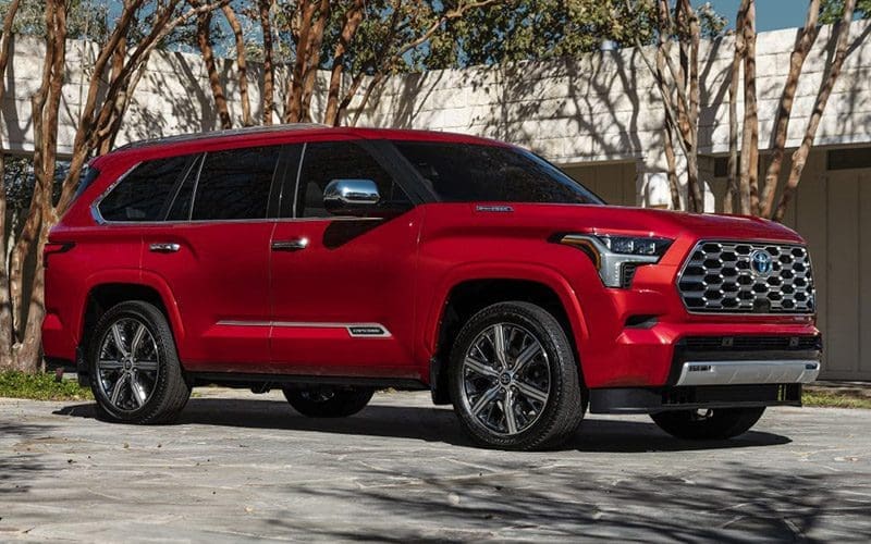 Toyota Sequoia 2023 ลุคใหม่อย่างเฟิร์ม ไม่มี V8 แต่ทรงพลังมาก | ยางรถยนต์ ราคาอัปเดต 2026 ครบทุกยี่ห้อ รวมยาง Ev | Autotirechecking Toyota Sequoia 2023 ลุคใหม่อย่างเฟิร์ม ไม่มี V8 แต่ทรงพลังมาก