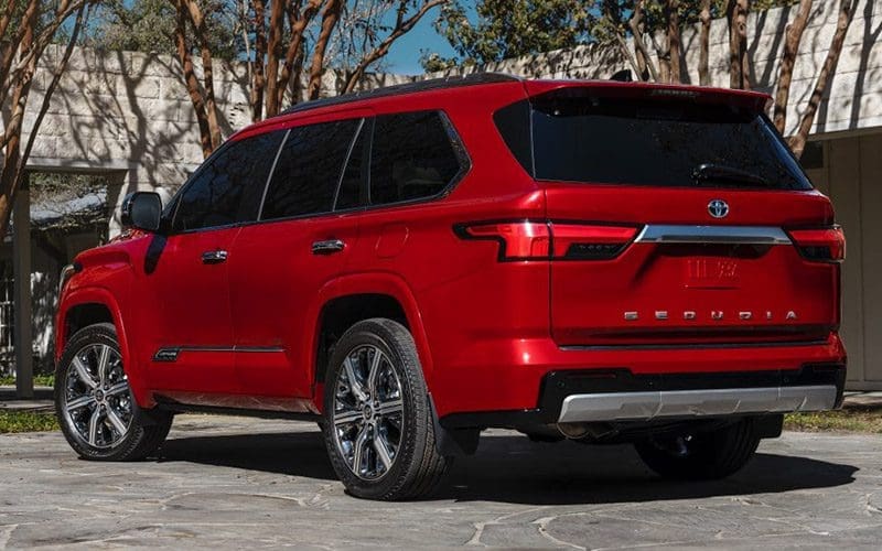 Toyota Sequoia 2023 ลุคใหม่อย่างเฟิร์ม ไม่มี V8 แต่ทรงพลังมาก | ยางรถยนต์ ราคาอัปเดต 2026 ครบทุกยี่ห้อ รวมยาง Ev | Autotirechecking Toyota Sequoia 2023 ลุคใหม่อย่างเฟิร์ม ไม่มี V8 แต่ทรงพลังมาก