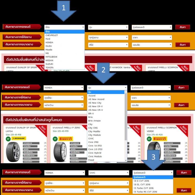 ค้นหายางของคุณด้วย Autotirechecking(ATC) เบื้องต้น ค้นหายางของคุณด้วย Autotirechecking(ATC) เบื้องต้น