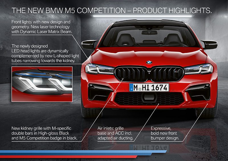 BMW M5 Competition BMW M5 Competition เปิดตัวในไทย 625 แรงม้า ราคา 13,399,000 บาท