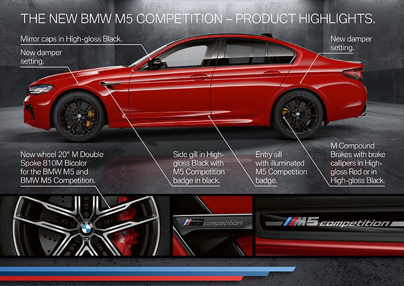 BMW M5 Competition BMW M5 Competition เปิดตัวในไทย 625 แรงม้า ราคา 13,399,000 บาท