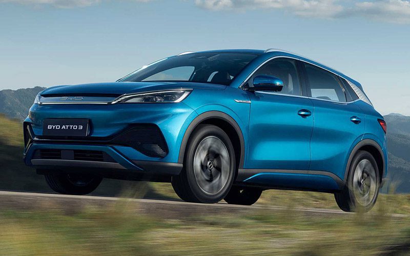 BYD Atto 3 BYD ถูกเสนอชื่อ 4 รุ่น ชิง EU Car of the Year 2024