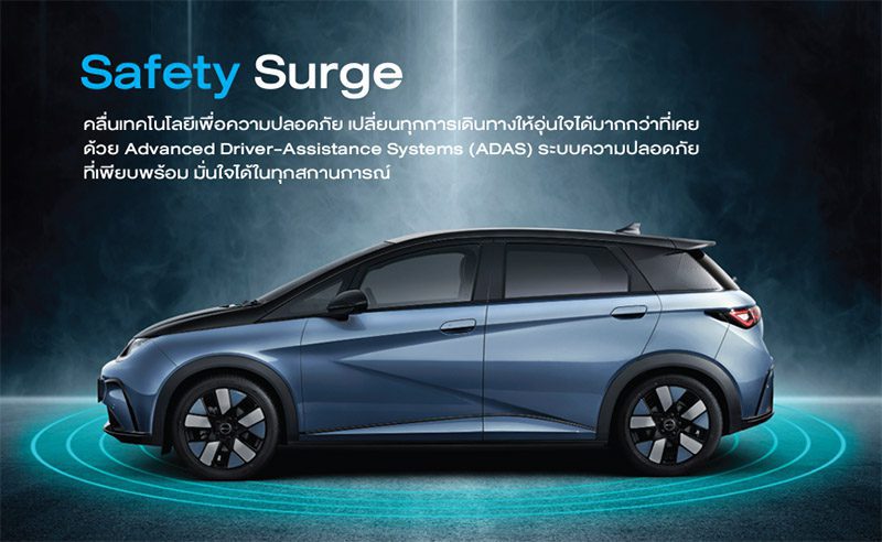 BYD Dolphin 2023 BYD Dolphin 2023 ราคาเปิดเร้าใจ อุปกรณ์ และความปลอดภัยจัดเต็ม