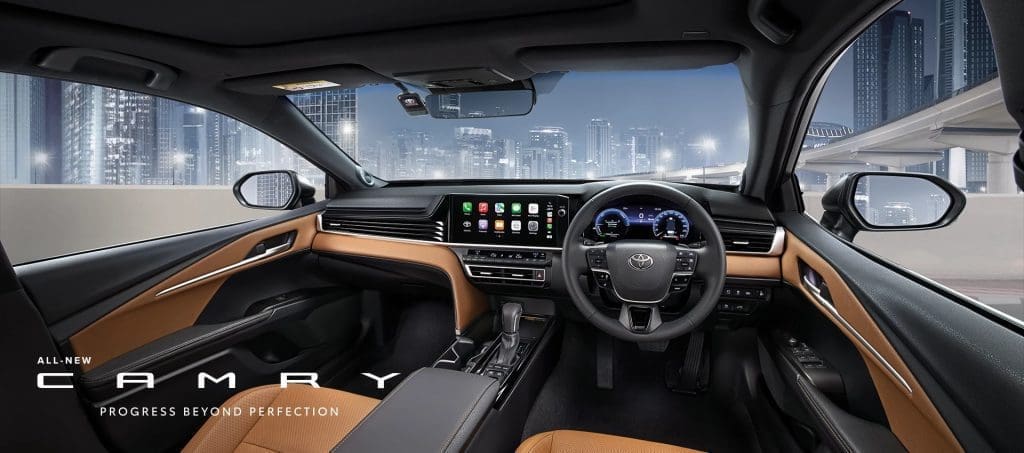 พรีวิว All New Toyota Camry Hev 2026 พรีเมียมไฮบริดเจน 5 ตารางผ่อนล่าสุด | ยางรถยนต์ ราคาอัปเดต 2026 ครบทุกยี่ห้อ รวมยาง Ev | Autotirechecking พรีวิว All New Toyota Camry HEV 2026 พรีเมียมไฮบริดเจน 5 ตารางผ่อนล่าสุด
