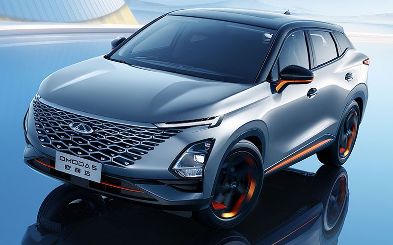 Chery OMODA 5 EV Chery OMODA 5 EV บุกตลาดรถยนต์ไฟฟ้าไทยปีนี้ วิ่งไกล 450 กม./ชาร์จ