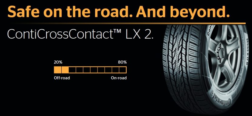 Continental CrossContact™ LX 2 ยางพรีเมี่ยมแบบลุยๆ Continental CrossContact™ LX 2 ยางพรีเมี่ยมแบบลุยๆ