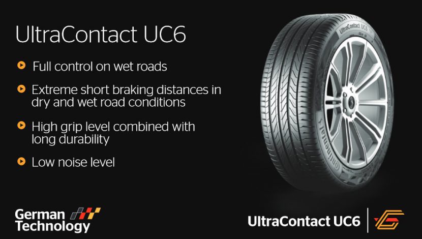 Continental UltraContact UC6 ดีเลิศดั่งเพชรพลอย Continental UltraContact UC6 ดีเลิศดั่งเพชรพลอย