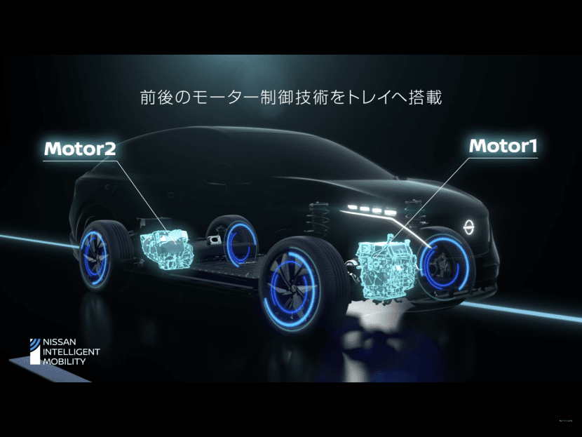 NISSAN โชว์เทพ e 4ORCE เสถียรภาพการขับขี่ด้วยการส่งราเม็ง NISSAN โชว์เทพ e 4ORCE เสถียรภาพการขับขี่ด้วยการส่งราเม็ง