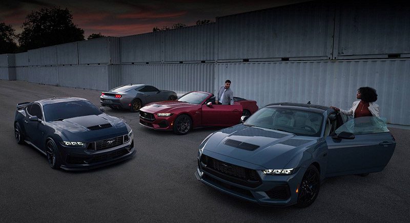 Ford Mustang 2024 Ford Mustang 2024 เผยโฉมด้วยลุคใหม่ที่โมเดิร์นขึ้น