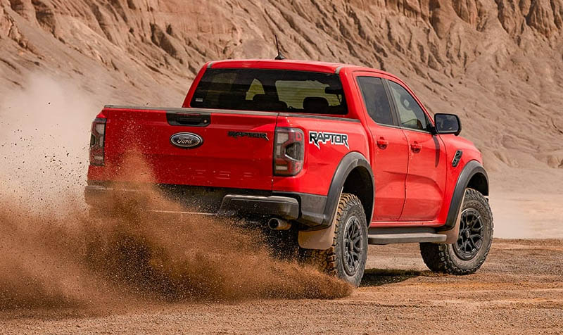 Ford Ranger Raptor 2023 Ford Ranger Raptor 2023 รุ่นย่อยใหม่ ดีเซล เทอร์โบ 210 แรงม้า ราคา 1,769,000 บาท