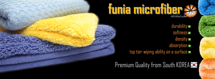 [Advertorial] FuniaMicrofiber ผ้าซับน้ำ / เช็ดแห้ง หลังจากล้างรถ