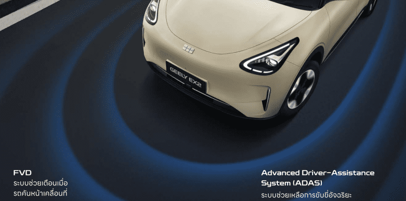 GEELY EX2 ราคา รุ่นต่างๆ ตารางผ่อน และพรีวิวความโดดเด่น