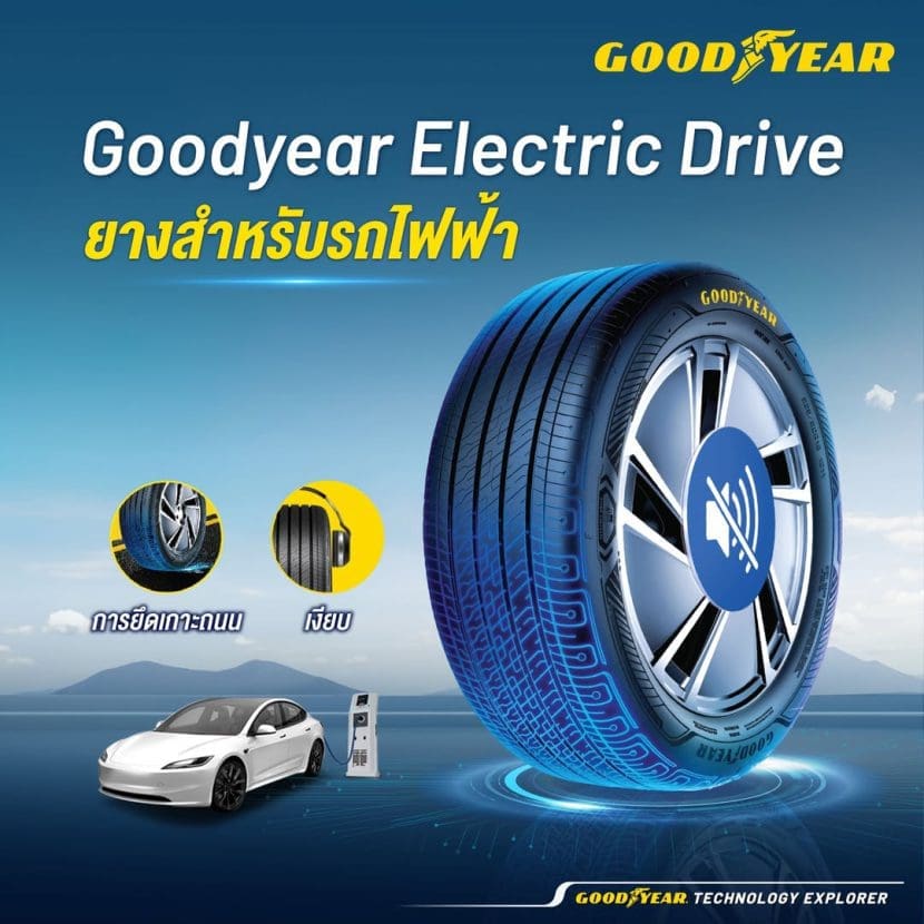 ยางรถยนต์ไฟฟ้า EV ร้อนแรง และโดดเด่นที่สุดต้นปี 2026
