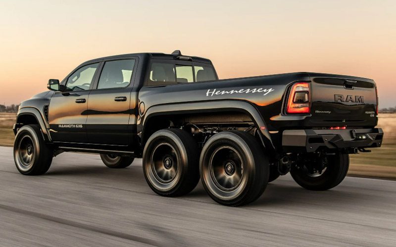 Hennessy Ram TRX Mammoth 6x6 GWM POER Cyberpickup 6x6 อลังการงานจีน ฟูลไซซ์ปิกอัพขับเคลื่อน 6 ล้อ