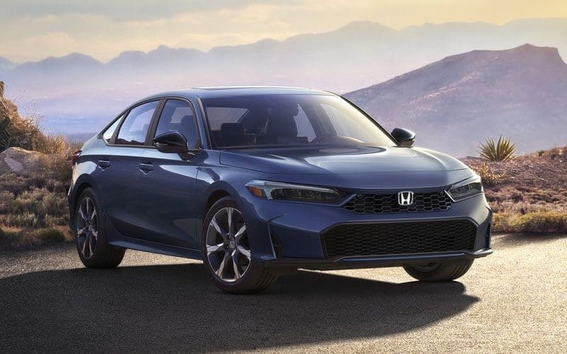 Honda Civic 2025 | ยางรถยนต์ ราคาอัปเดต 2026 ครบทุกยี่ห้อ รวมยาง Ev | Autotirechecking Honda Civic 2025 ใหม่ปรับโฉม เครื่องไฮบริด 200 แรงม้า