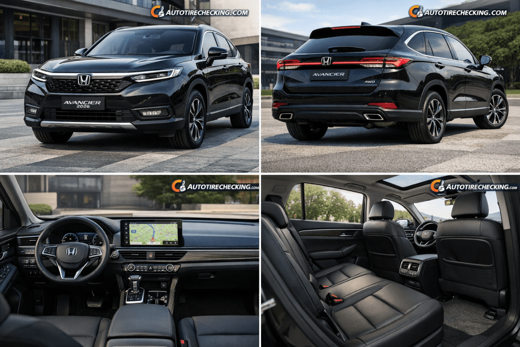 Honda Avancier 2026 SUV พรีเมียม ราคา สเปค