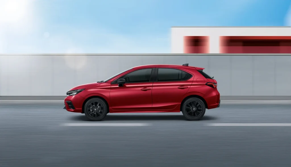 Honda City Hatchback Ehev 2025 สปอร์ตแฮทช์แบ็กไฮบริด | ยางรถยนต์ ราคาอัปเดต 2026 ครบทุกยี่ห้อ รวมยาง Ev | Autotirechecking Honda City Hatchback eHEV 2025 สปอร์ตแฮทช์แบ็กไฮบริด