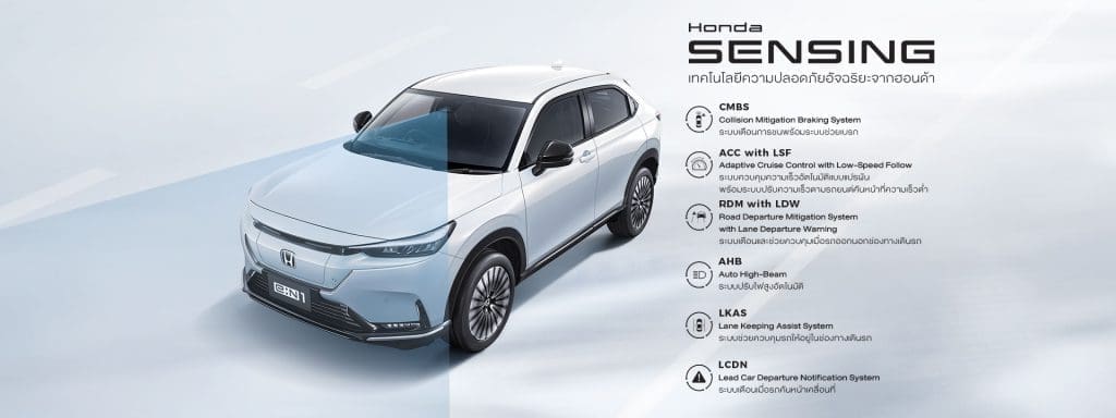 Honda e:N1 2025 HR V EV ราคา สเปค และฟีเจอร์