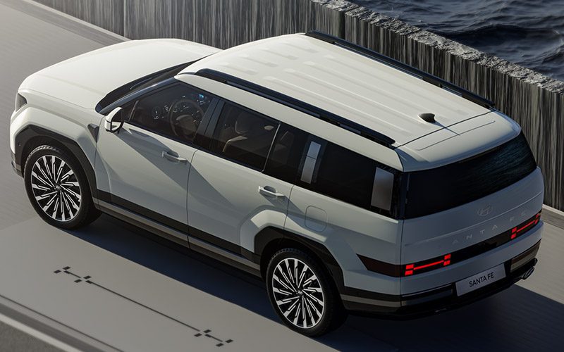 Hyundai Santa Fe 2024 ใหม่ เหลี่ยม หล่อ แบบตัวต่อ LEGO