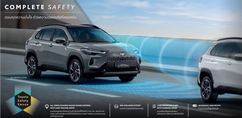 Toyota Corolla Cross 2025 ราคา ตารางผ่อน สเปค ล่าสุด