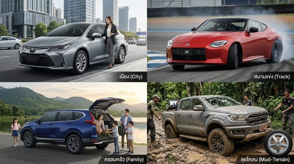 เลือกยางอย่างไรให้คุ้มค่าและปลอดภัยที่สุดในปี 2026 | ยางรถยนต์ ราคาอัปเดต 2026 ครบทุกยี่ห้อ รวมยาง Ev | Autotirechecking เลือกยางอย่างไรให้คุ้มค่าและปลอดภัยที่สุดในปี 2026