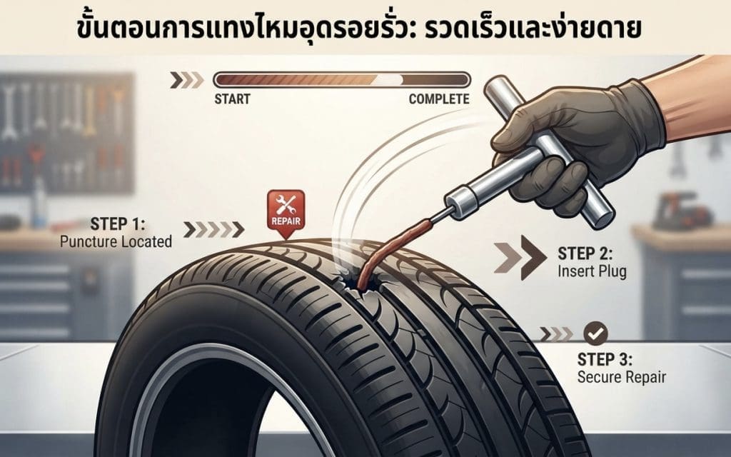 แทงไหม VS สตรีมร้อน VS สตรีมเย็น เลือกผิดแก้มยางพัง!