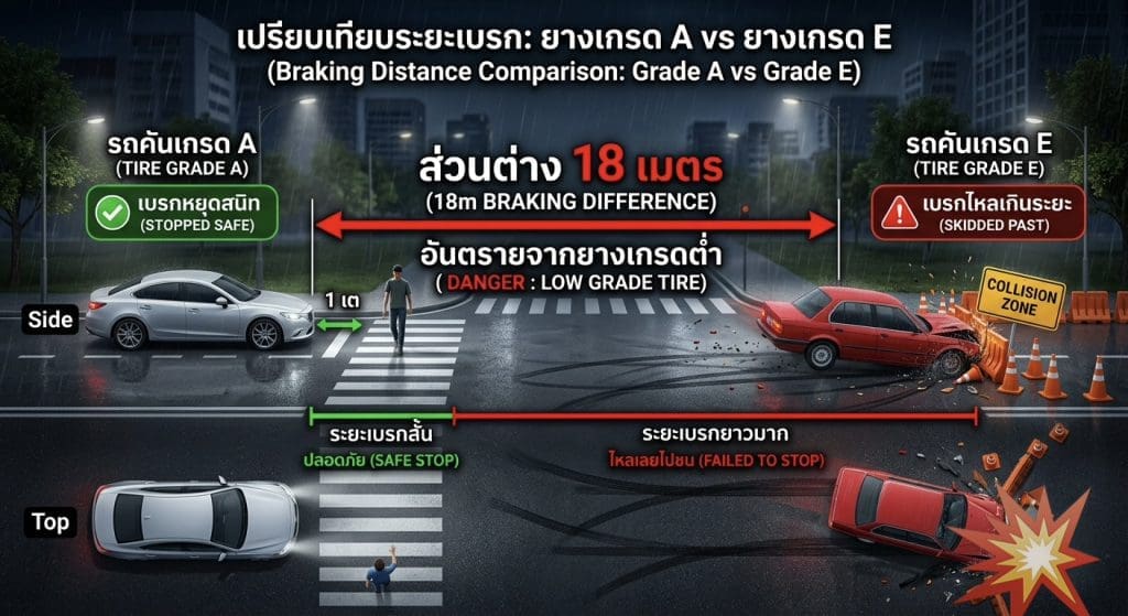 ฉลากยางมาตรฐานยุโรป(EU Tyre Label) ตัวช่วยซื้อยางให้คุ้มค่า