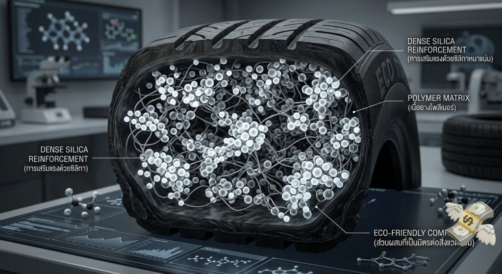 เจาะลึกเทคโนโลยี ยางรักษ์โลก Eco Tires | ยางรถยนต์ ราคาอัปเดต 2026 ครบทุกยี่ห้อ รวมยาง Ev | Autotirechecking เจาะลึกเทคโนโลยี ยางรักษ์โลก Eco Tires