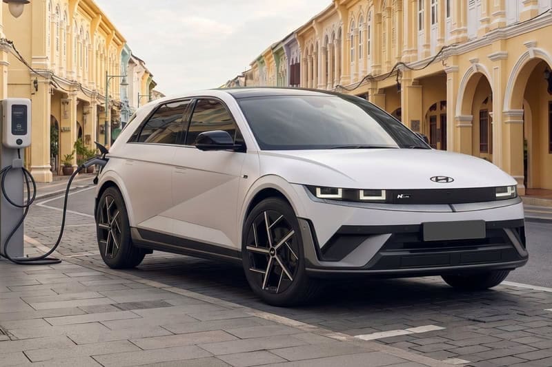 พรีวิว Hyundai Ioniq 5 N Line 2026 Ev วิ่ง 591 กม ตารางผ่อน | ยางรถยนต์ ราคาอัปเดต 2026 ครบทุกยี่ห้อ รวมยาง Ev | Autotirechecking พรีวิว Hyundai IONIQ 5 N Line 2026 EV วิ่ง 591 กม. ตารางผ่อน