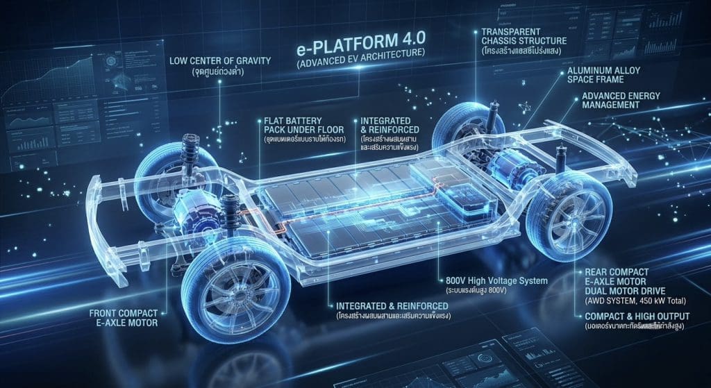 แพลตฟอร์ม BYD EV เจนใหม่ คำนวนการสึกหรอยางแบบเรียลไทม์ได้
