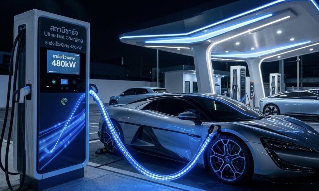 สมรภูมิ EV จีนเดือดจัด! ชาร์จเร็วพิเศษ กลายเป็นมาตรฐานใหม่