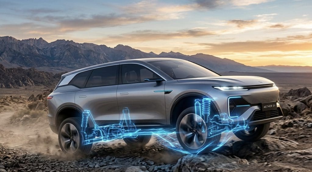 เปิดตัว Suv ช่วงล่าง Ai ทำงานผสานยางปรับความนุ่มอัตโนมัติ | ยางรถยนต์ ราคาอัปเดต 2026 ครบทุกยี่ห้อ รวมยาง Ev | Autotirechecking เปิดตัว SUV ช่วงล่าง AI ทำงานผสานยางปรับความนุ่มอัตโนมัติ
