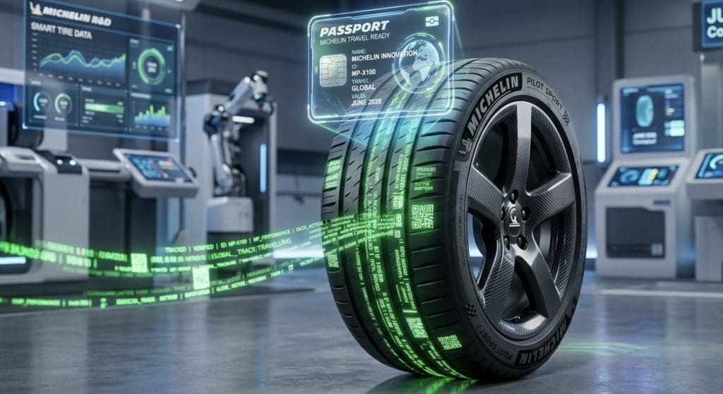 ยุโรปใช้ Tire Passport ตรวจประวัติ Michelin โชว์ยางรีไซเคิล | ยางรถยนต์ ราคาอัปเดต 2026 ครบทุกยี่ห้อ รวมยาง Ev | Autotirechecking ยุโรปใช้ Tire Passport ตรวจประวัติ Michelin โชว์ยางรีไซเคิล