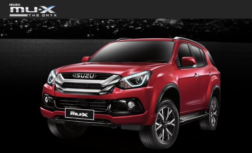 ISUZU MU X 2019 และรุ่นพิเศษ The Onyx ราคาเริ่มต้น 1,099,000 บาท ISUZU MU X 2019 และรุ่นพิเศษ The Onyx ราคาเริ่มต้น 1,099,000 บาท