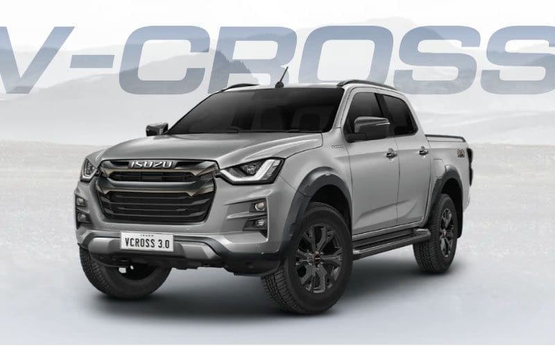 Isuzu Dmax Vcross 2023 | ยางรถยนต์ ราคาอัปเดต 2026 ครบทุกยี่ห้อ รวมยาง Ev | Autotirechecking Isuzu D Max V Cross 2023 รุ่นปรับปรุงใหม่ ราคาเริ่มต้น 882,000 บาท