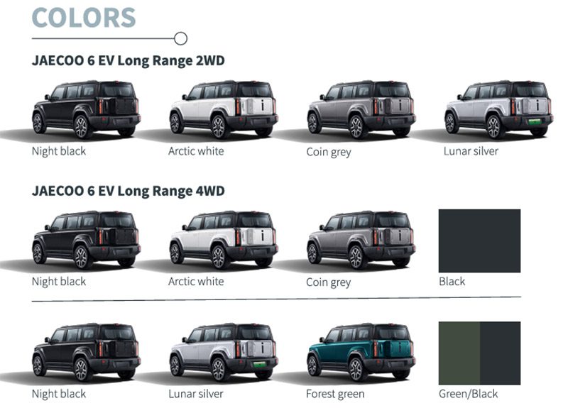 Jaecoo 6 Jaecoo 6 รถออฟโรดไฟฟ้าที่ลุยได้นิดหน่อยในราคาที่จริงใจ