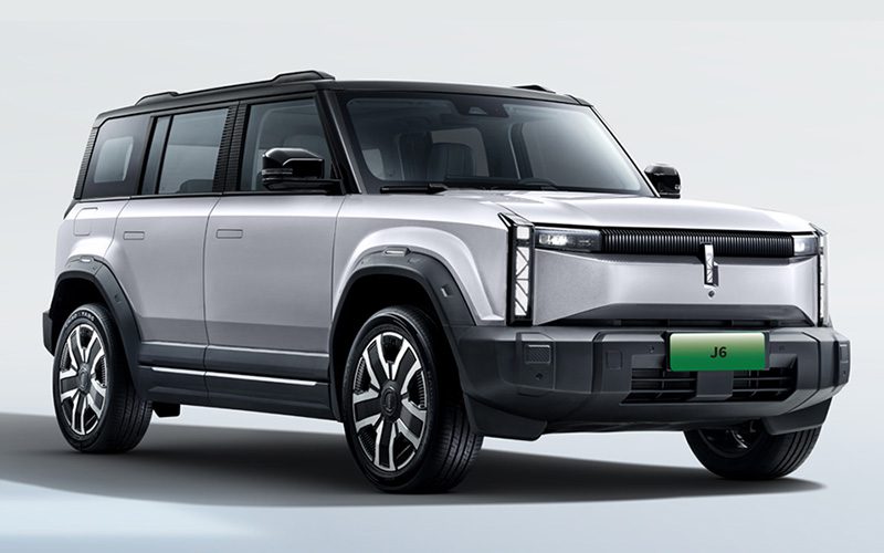 Jaecoo 6 Jaecoo 6 รถออฟโรดไฟฟ้าที่ลุยได้นิดหน่อยในราคาที่จริงใจ