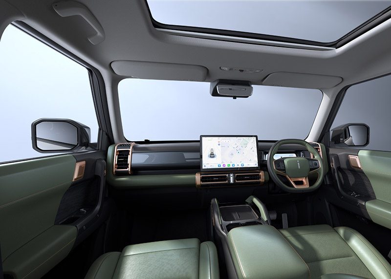 Jaecoo 6 Jaecoo 6 รถออฟโรดไฟฟ้าที่ลุยได้นิดหน่อยในราคาที่จริงใจ