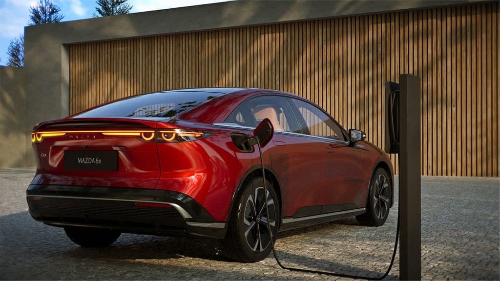 Mazda 6e Bev คาดเปิดประเทศไทยในงาน Motor Expo 2025 | ยางรถยนต์ ราคาอัปเดต 2026 ครบทุกยี่ห้อ รวมยาง Ev | Autotirechecking Mazda 6e BEV คาดเปิดประเทศไทยในงาน Motor Expo 2025