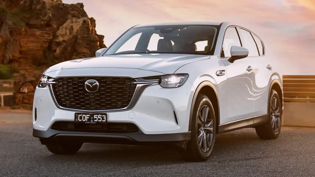 Mazda Cx60 2025 Suv พรีเมียมสำหรับคนที่ชอบความแตกต่าง | ยางรถยนต์ ราคาอัปเดต 2026 ครบทุกยี่ห้อ รวมยาง Ev | Autotirechecking Mazda CX60 2025 – SUV พรีเมียมสำหรับคนที่ชอบความแตกต่าง