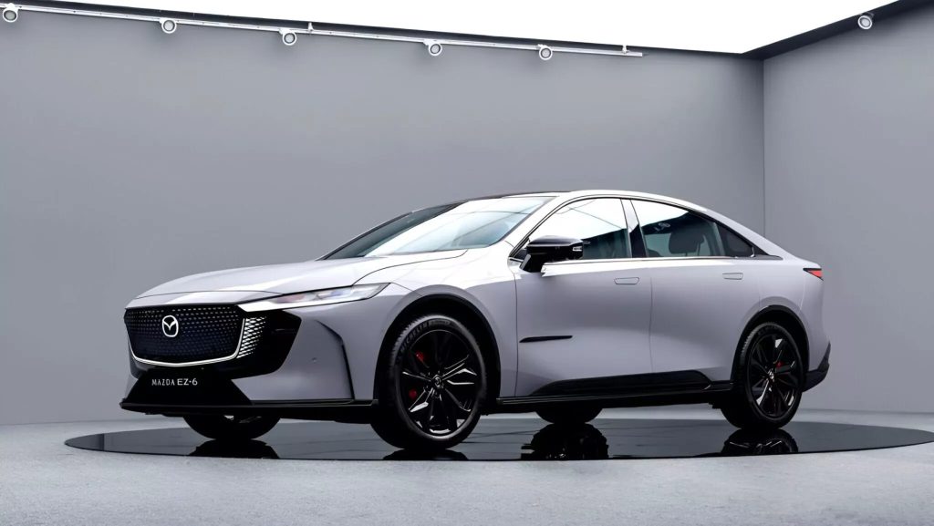 Mazda EZ 6 2025 พรีเมียม ดีไซน์ Kodo ระยะวิ่งไกล ราคาคุ้มค่า