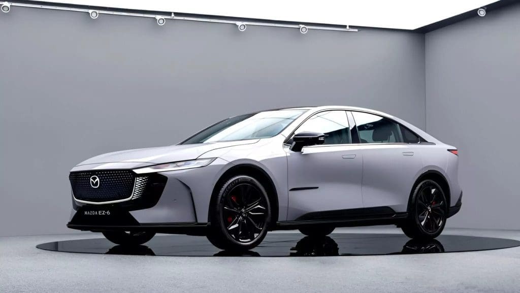 Mazda Ez 6 2025 พรีเมียม ดีไซน์ Kodo ระยะวิ่งไกล ราคาคุ้มค่า | ยางรถยนต์ ราคาอัปเดต 2026 ครบทุกยี่ห้อ รวมยาง Ev | Autotirechecking Mazda EZ 6 2025 พรีเมียม ดีไซน์ Kodo ระยะวิ่งไกล ราคาคุ้มค่า