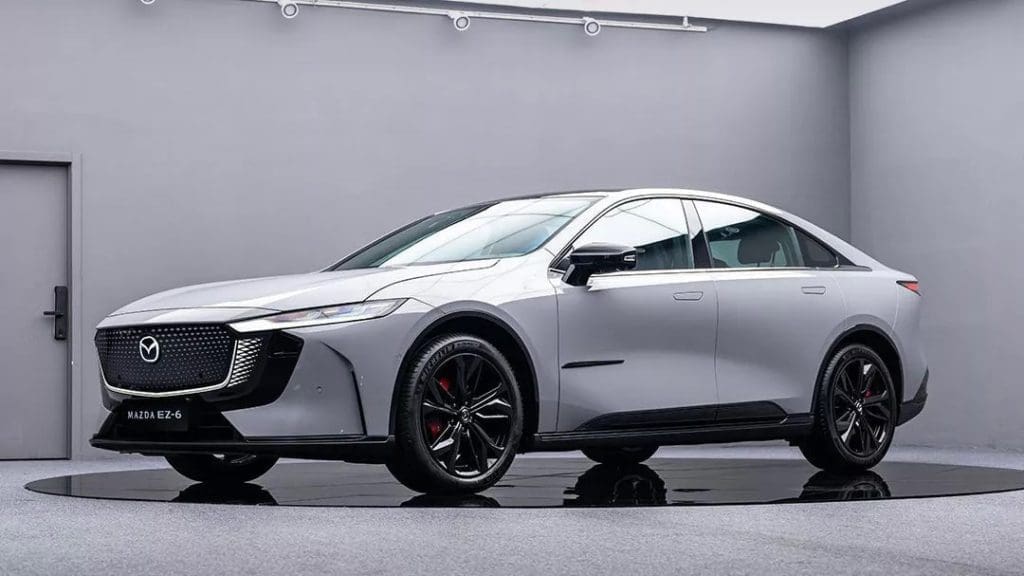 Mazda Ez 6 2025 พรีเมียม ดีไซน์ Kodo ระยะวิ่งไกล ราคาคุ้มค่า | ยางรถยนต์ ราคาอัปเดต 2026 ครบทุกยี่ห้อ รวมยาง Ev | Autotirechecking Mazda EZ 6 2025 พรีเมียม ดีไซน์ Kodo ระยะวิ่งไกล ราคาคุ้มค่า