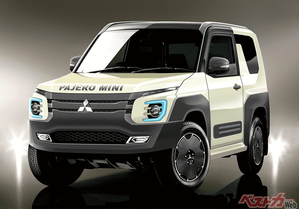Mitsubishi Pajero Mini 2025 เตรียมหวนคืนถนนด้วยพลังไฟฟ้า