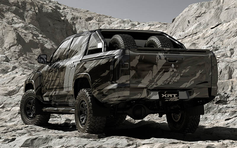 Mitsubishi Triton 2023 Mitsubishi Triton 2023 ปรากฏตัวงานมอเตอร์โชว์ในร่างรถต้นแบบ