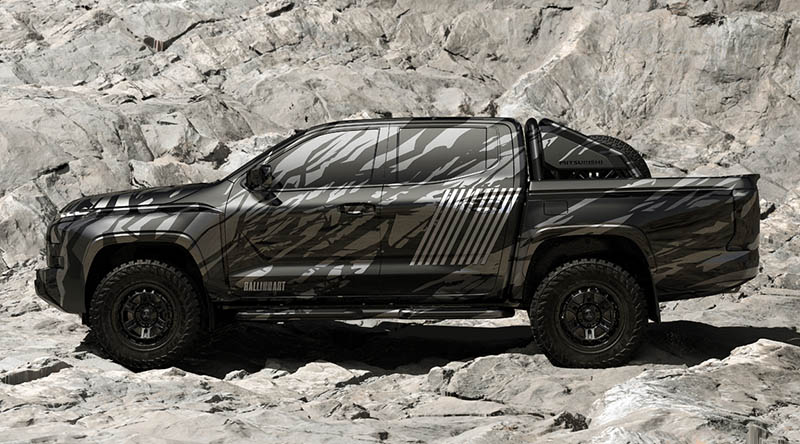 Mitsubishi Triton 2023 Mitsubishi Triton 2023 ปรากฏตัวงานมอเตอร์โชว์ในร่างรถต้นแบบ