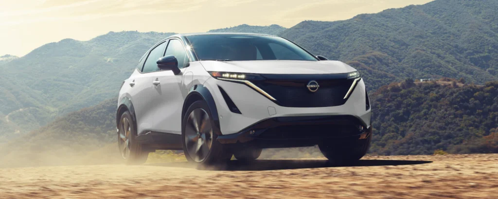 Nissan Ariya 2025 ราคา สเปค และรีวิวรถ SUV ไฟฟ้าล้ำยุค Nissan Ariya 2025 ราคา สเปค และรีวิวรถ SUV ไฟฟ้าล้ำยุค