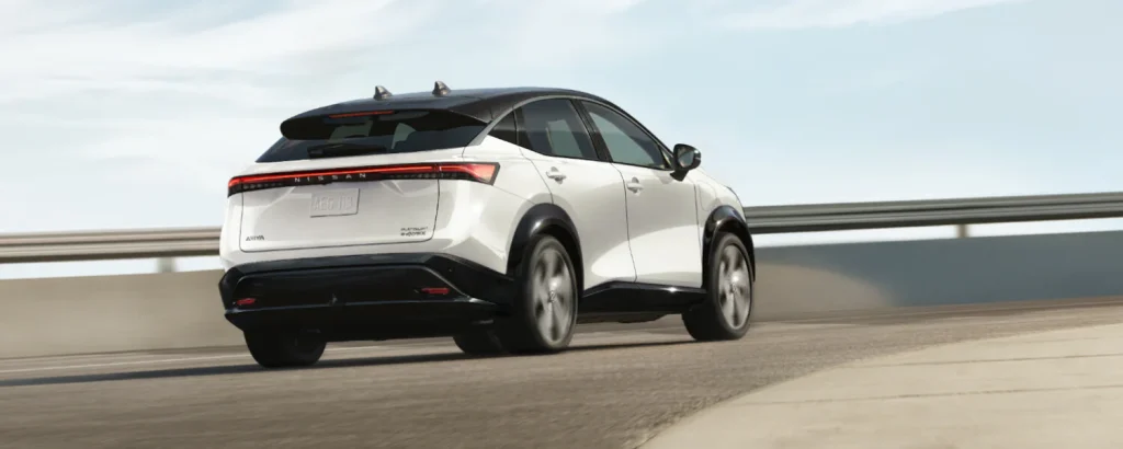 Nissan Ariya 2025 ราคา สเปค และรีวิวรถ SUV ไฟฟ้าล้ำยุค Nissan Ariya 2025 ราคา สเปค และรีวิวรถ SUV ไฟฟ้าล้ำยุค