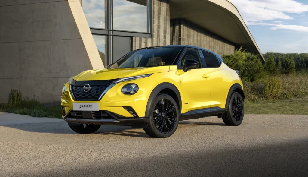 Nissan Juke 2025 คืนชีพของ Suv ดีไซน์ล้ำพร้อมขุมพลังไฮบริด | ยางรถยนต์ ราคาอัปเดต 2026 ครบทุกยี่ห้อ รวมยาง Ev | Autotirechecking Nissan Juke 2025 คืนชีพของ SUV ดีไซน์ล้ำพร้อมขุมพลังไฮบริด